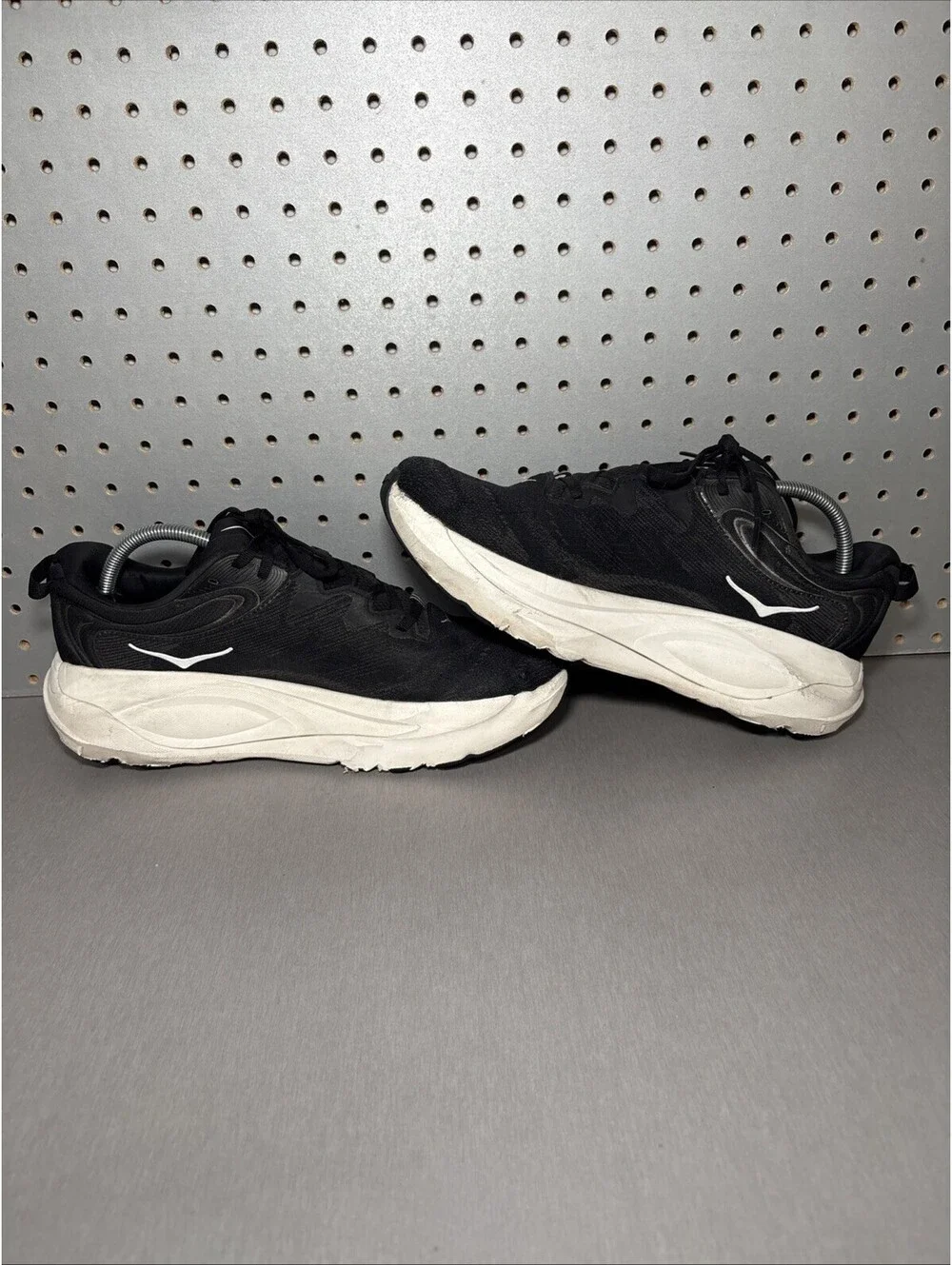 Hoka One One Gaviota 6 Shoes Mens Sz 11 D Black White Running Sneakers